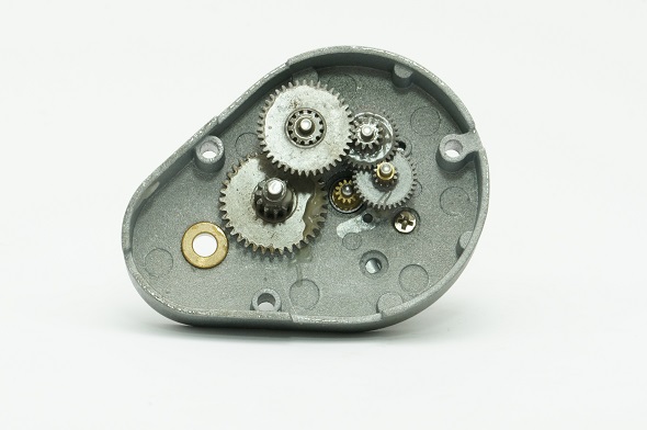 Motor de engranaje de CC de 48 mm