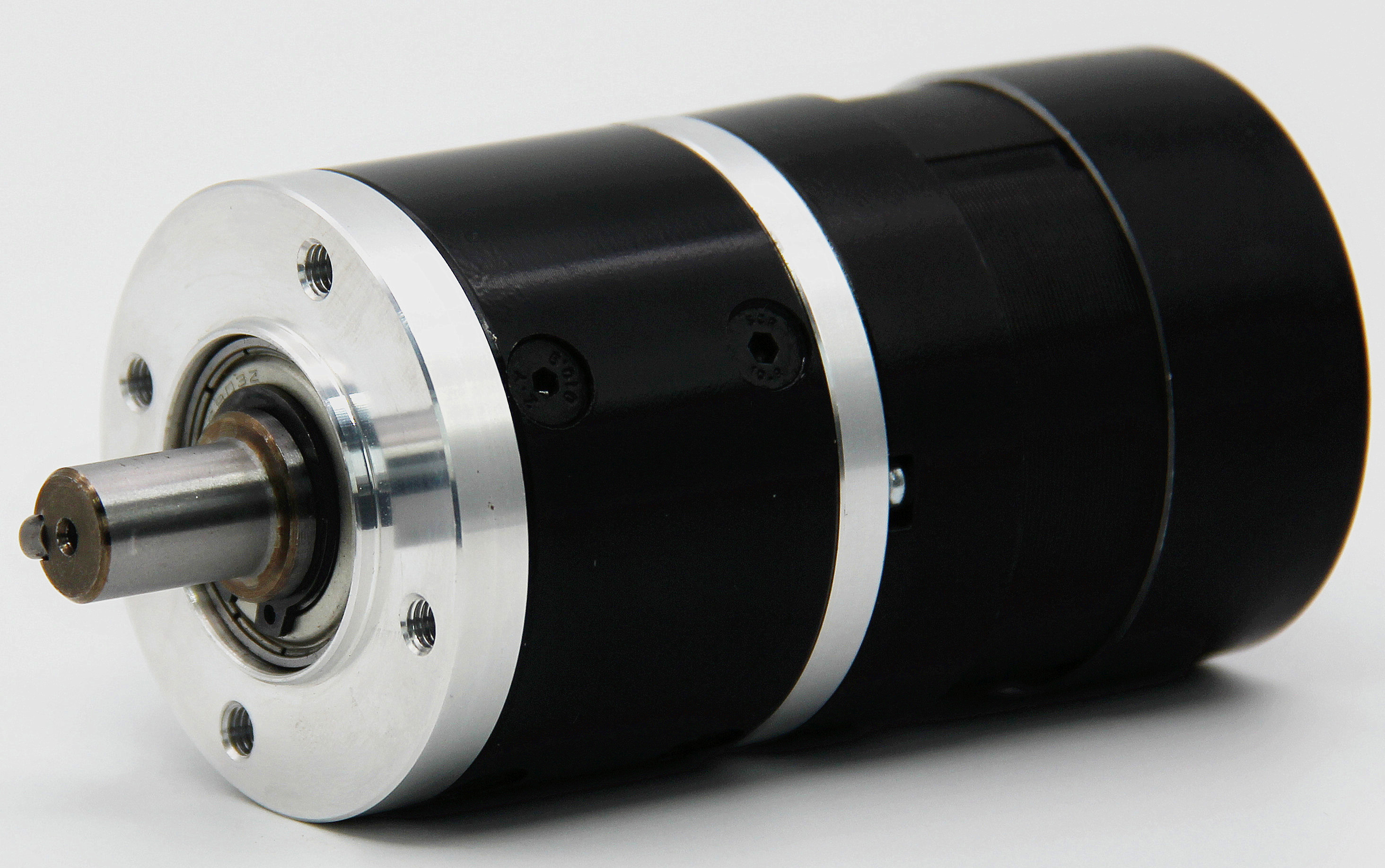 Motorreductor de CC redondo sin escobillas de 57 mm