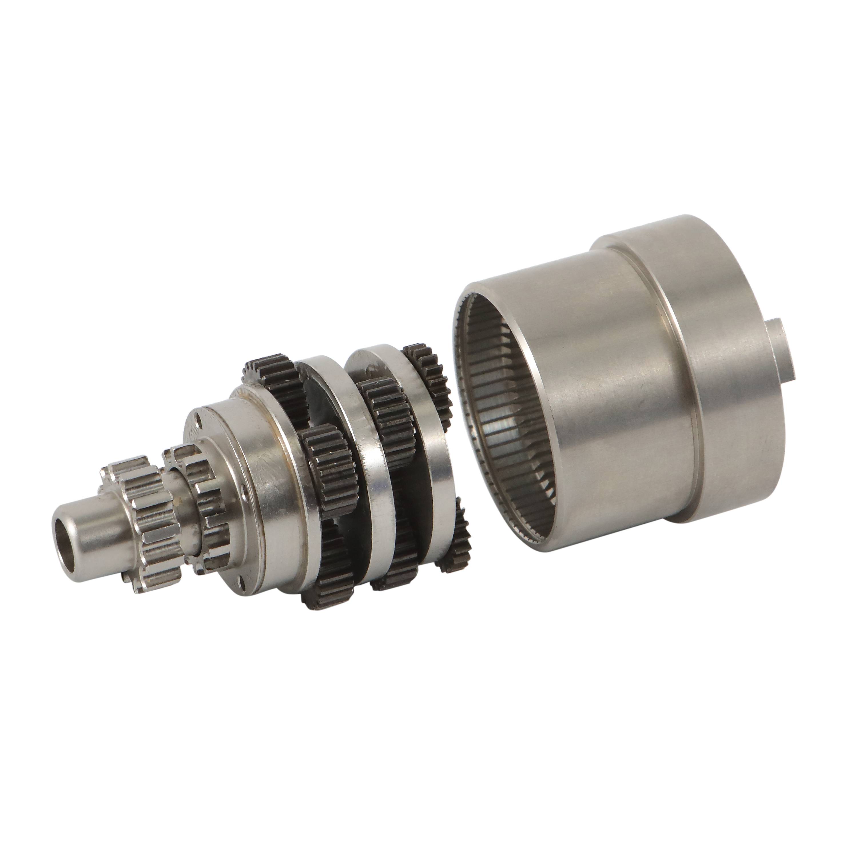 Caja de cambios planetaria de dos relaciones de velocidad