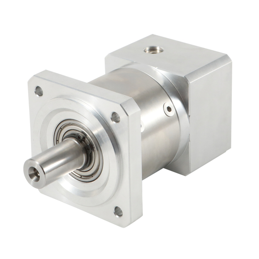 Reducción de brida cuadrada de caja de cambios planetaria de juego bajo de alta precisión para servomotor