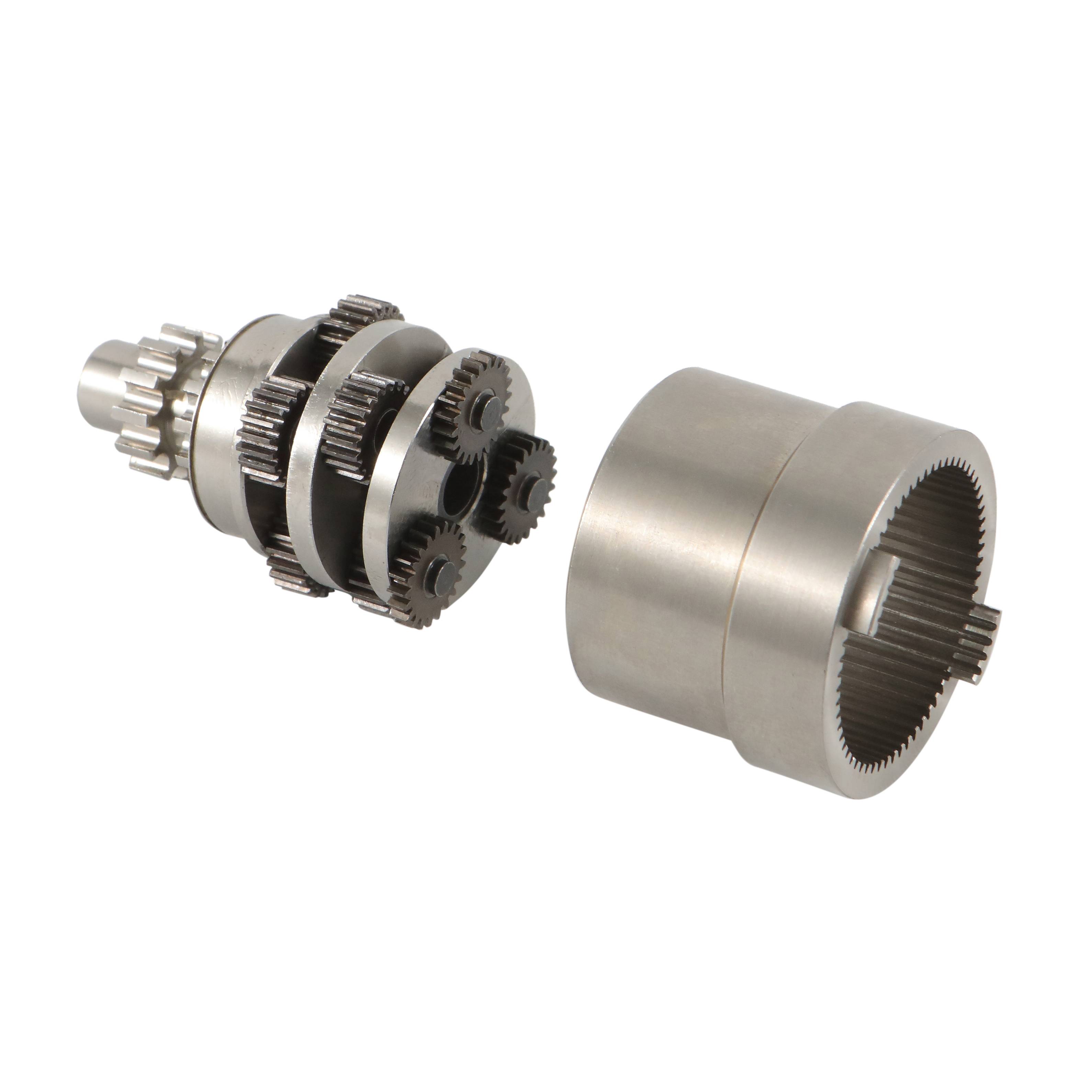 Caja de cambios planetaria de dos relaciones de velocidad