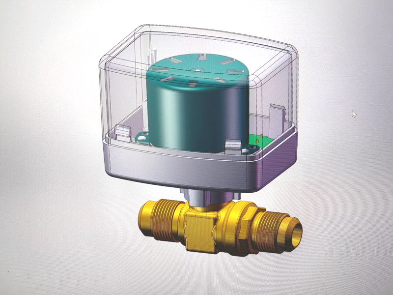 Actuador de válvula de agua