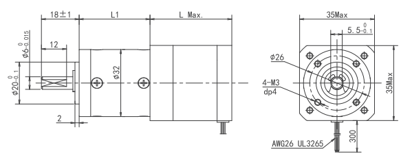 Motor de engranajes paso a paso con certificado CE RoHS